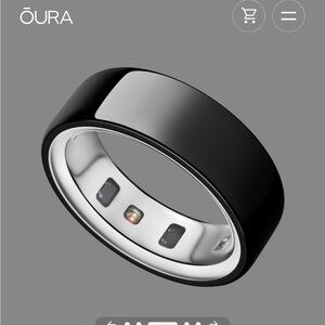 Oura Ring 4 Black Size 9 Factory Sealed